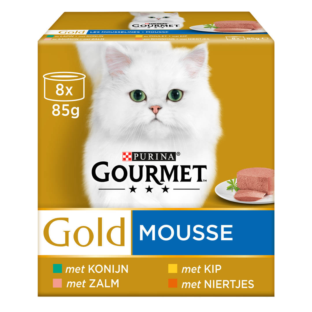 GOURMET™ Gold Mousse met met Zalm