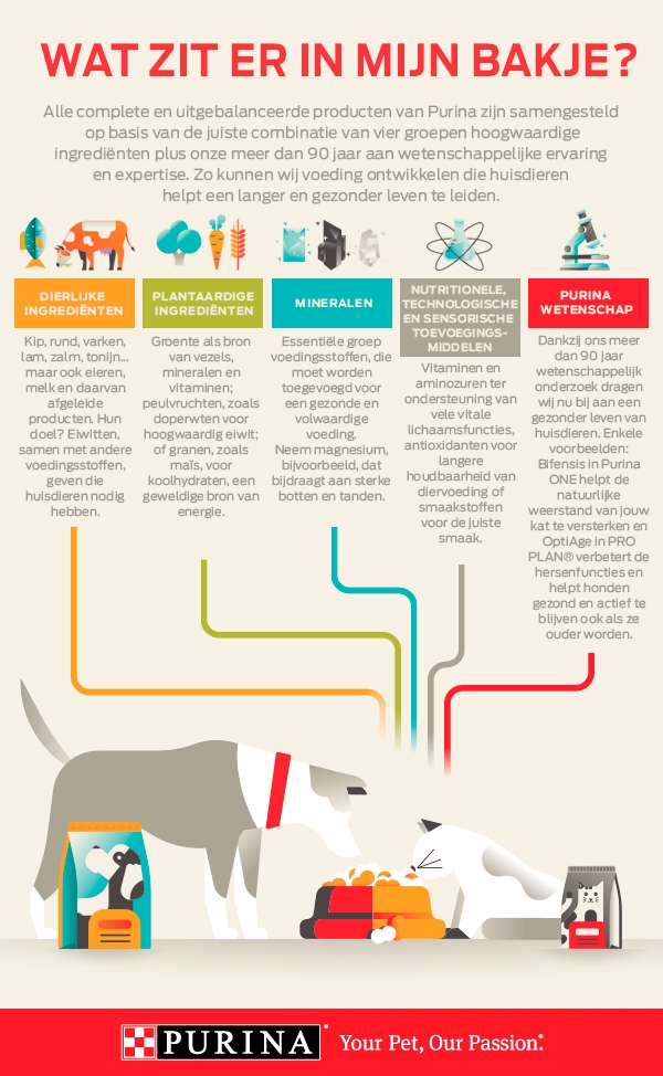 infographic ingredienten diervoeding