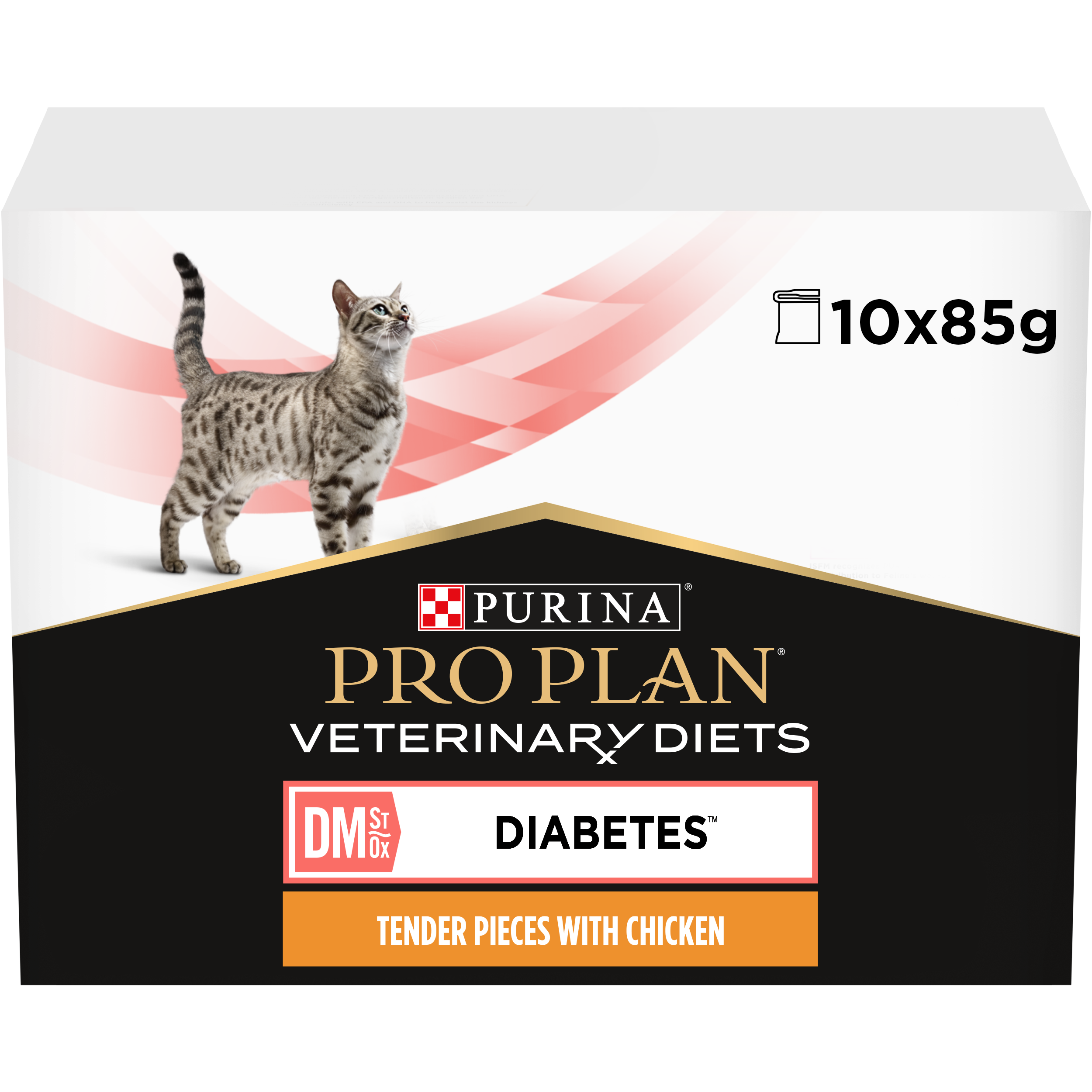 Mooie vrouw diepgaand Kwestie PPVD® Feline DM Diabetes kat natvoer met kip | Purina
