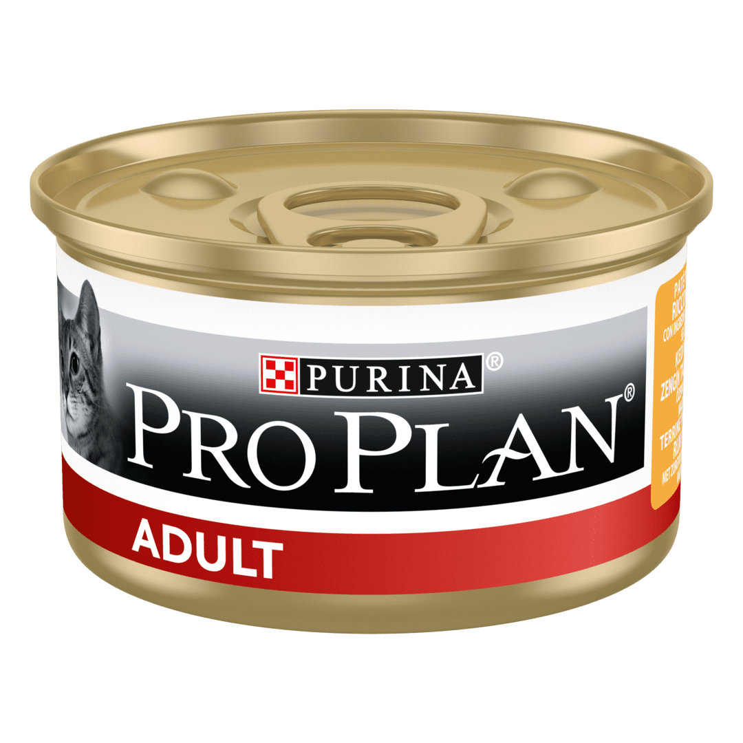 PURINA® PRO PLAN® Adult Kat Terrine Rijk aan Kip natvoer