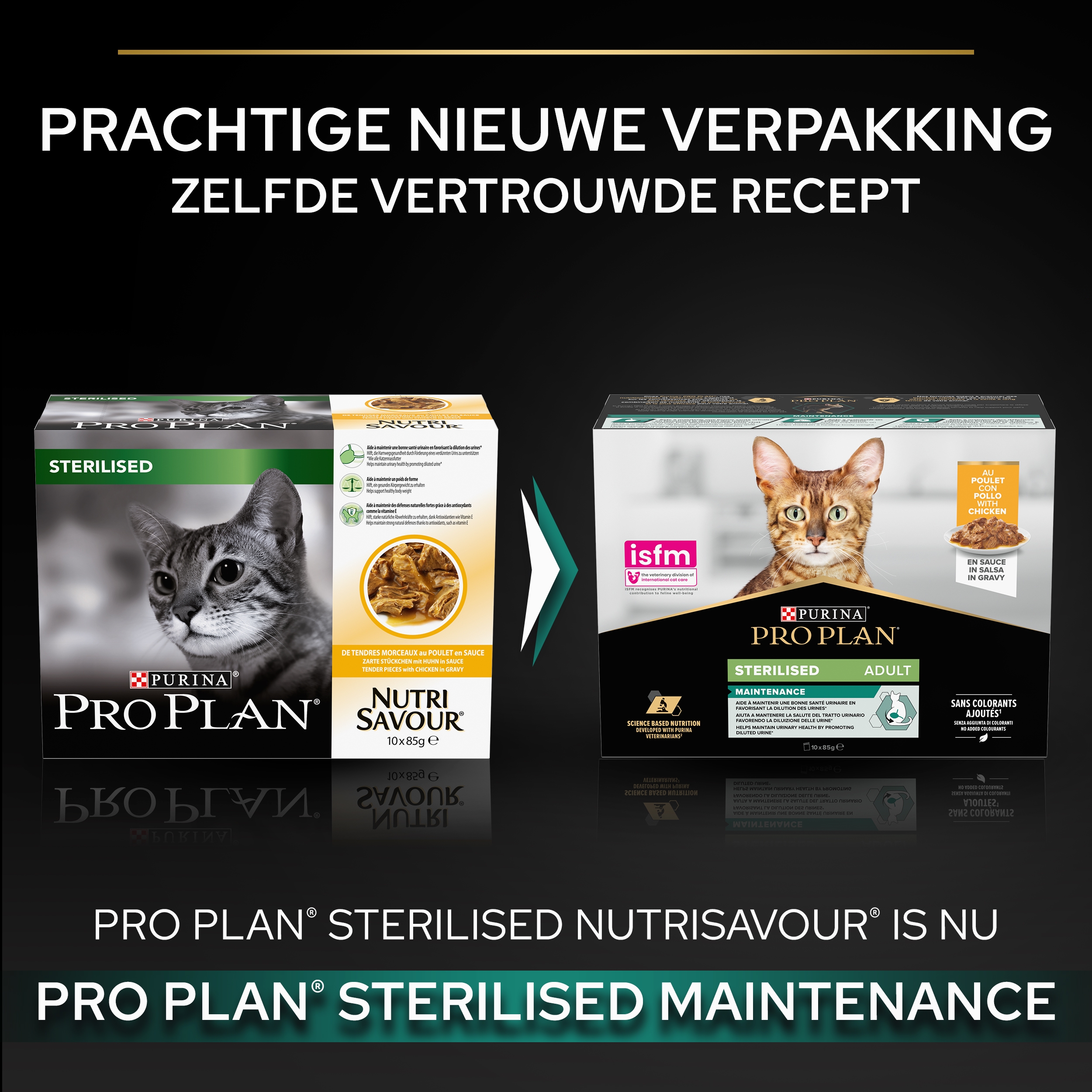 Pro Plan - Cat Ster Ad Opti Kip voor katten, 3 kg