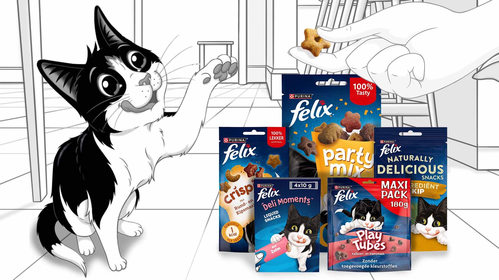 Felix kattensnacks