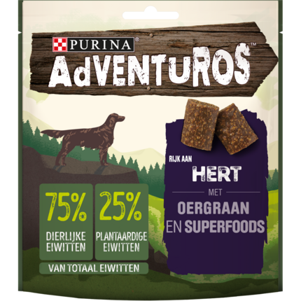 Adventuros hert superfood hondensnack