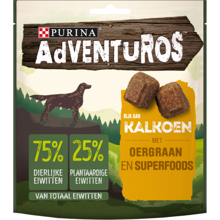 Adventuros kalkoen superfood hondensnacks