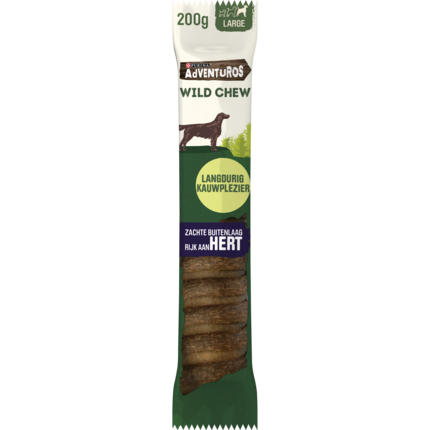 Adventuros Wild Chew Hert Large voorzijde verpakking