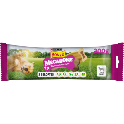 Bonzo Megabone kauwsnack MHI