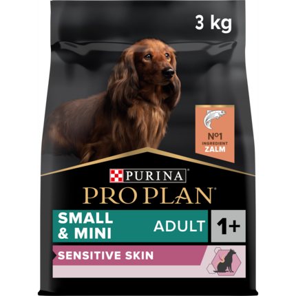 Pro Plan hondenvoer Small Mini adult gevoelige huid zalm MHI