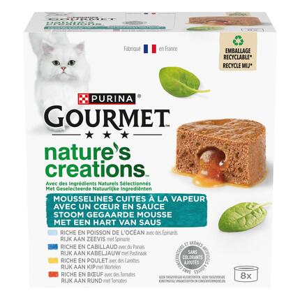GOURMET™ Nature's Creations Mousse met Hart van Saus Rijk aan Rund