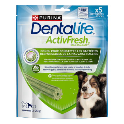 Dentalife® ActivFresh® DAILY ORAL CARE voor middelgrote honden