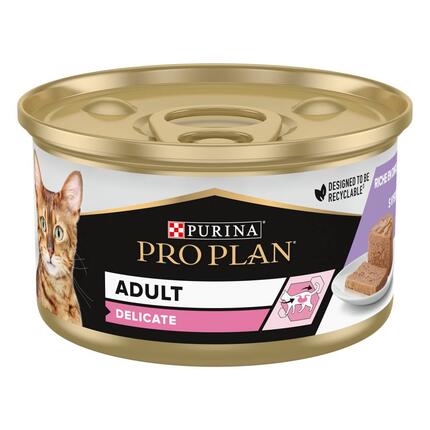PURINA® PRO PLAN® Delicate Mousse Rijk aan Kalkoen natvoer