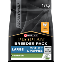 Pro Plan Large puppy starter kip vooraanzicht