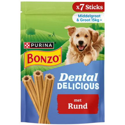BONZO® Dental Delicious gebitsverzorgende hondensnacks