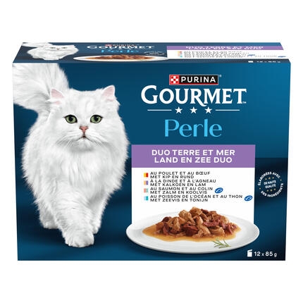 GOURMET™ Perle Land en Zee Duo kattenvoer nat