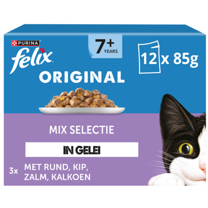 Felix kattenvoer Original Senior Mix MHI