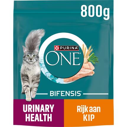 PURINA ONE® Urinary Health Rijk aan Kip en Tarwe kattenvoer
