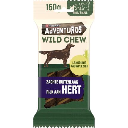 AdVENTuROS™ Wild Chew voor kleine honden Rijk aan Hert hondensnacks