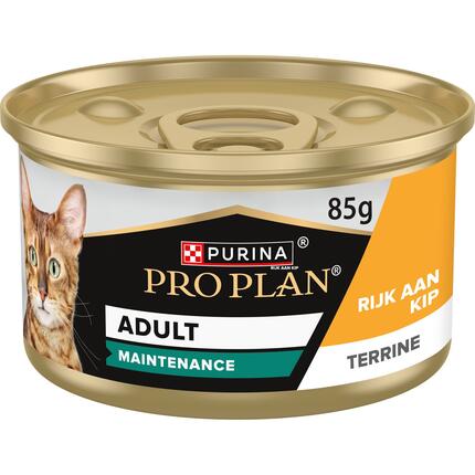 PURINA® PRO PLAN® Adult Kat Terrine Rijk aan Kip natvoer