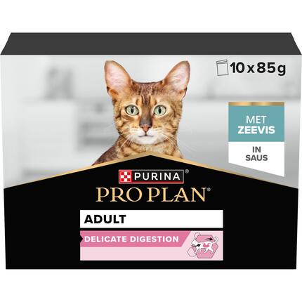 PRO PLAN kattenvoer delicate nutrisavour zeevis MHi
