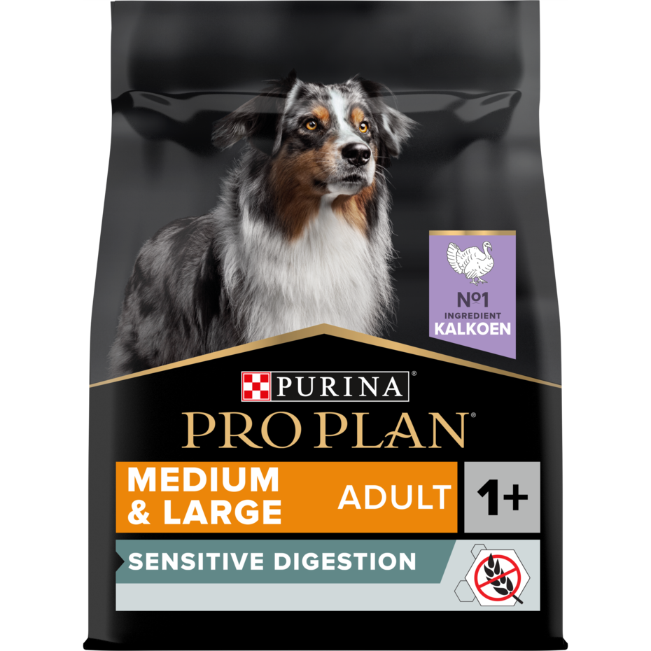 Pro Plan medium large adult graanvrij kalkoen MHI