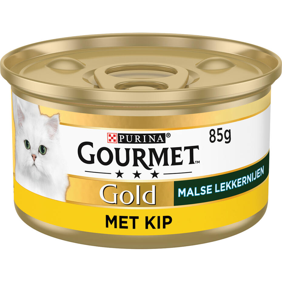 Gourmet kattenvoer Mon Petit Intense eend kip kalkoen MHI