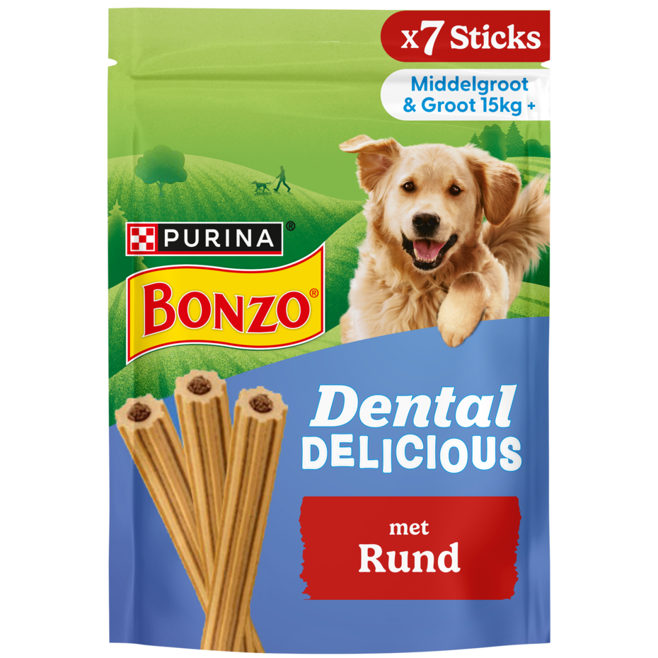 BONZO® Dental Delicious gebitsverzorgende hondensnacks