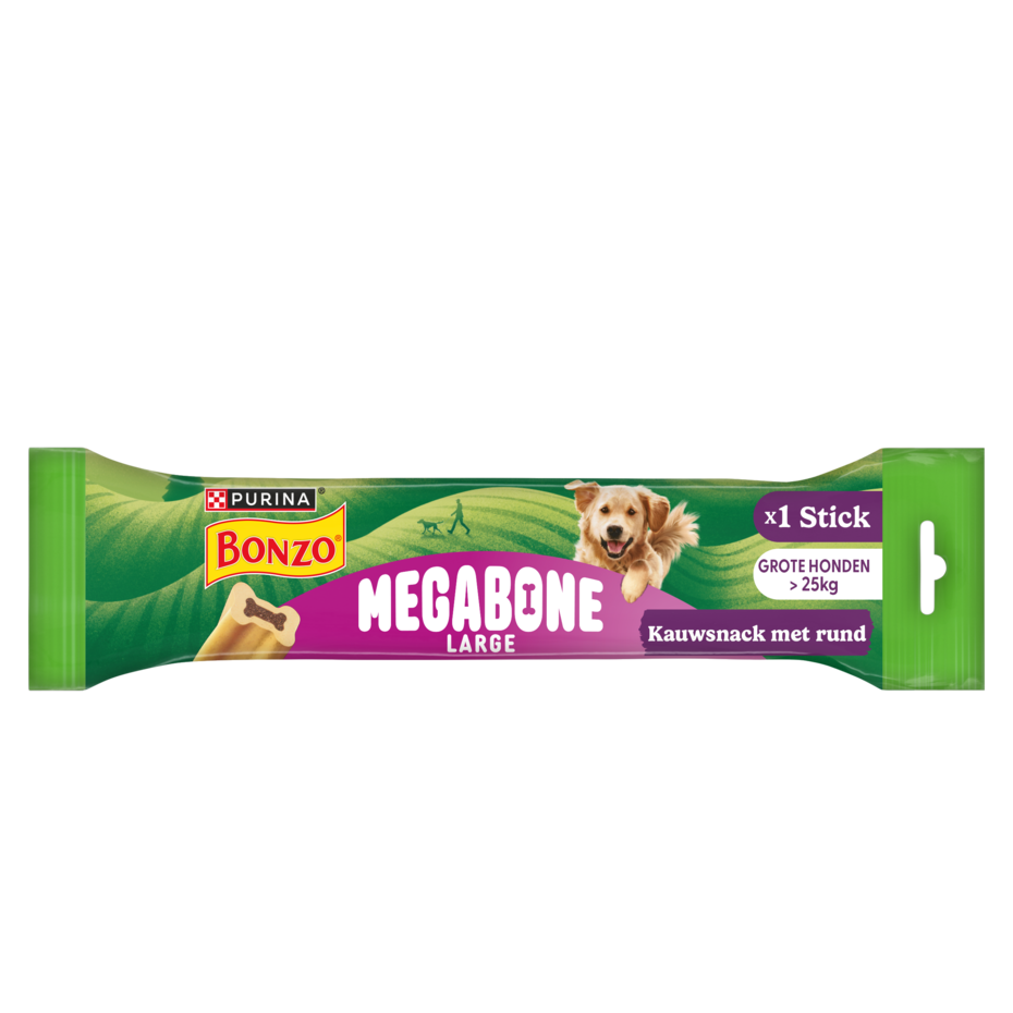 BONZO® Megabone kauwstaaf hondensnack