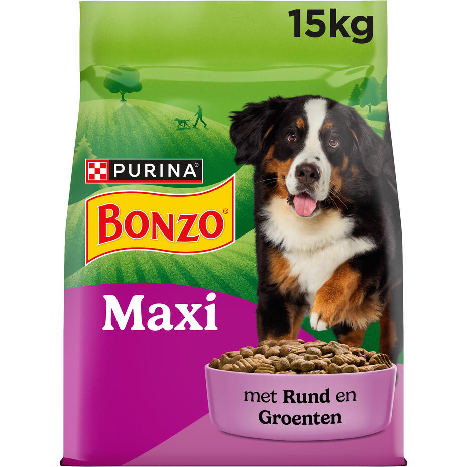 BONZO® Maxi voor grote rassen met Rund hondenvoer