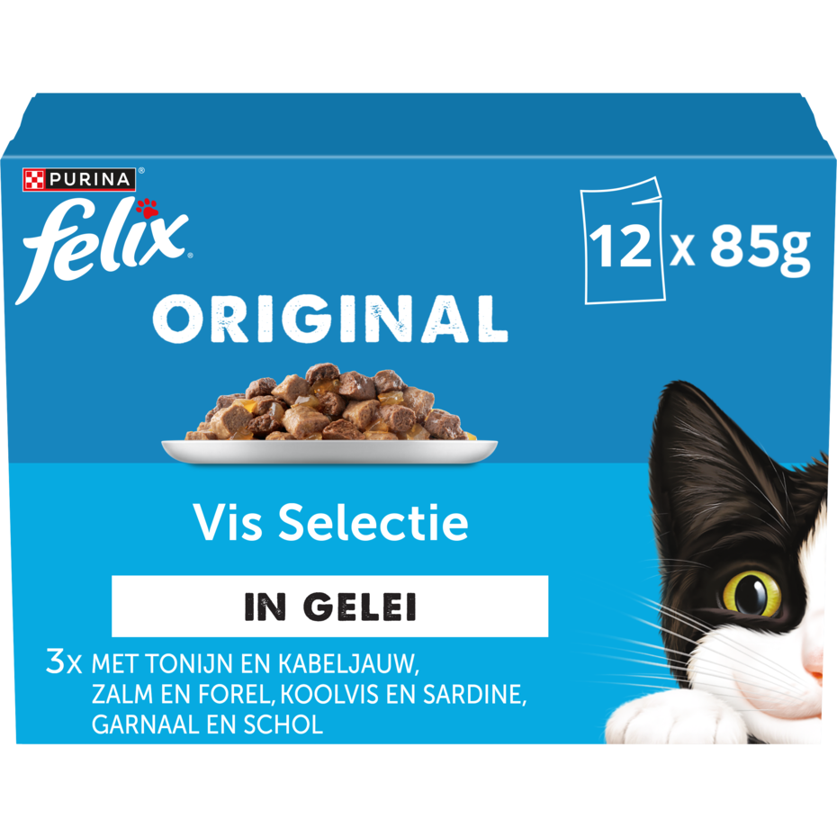 Felix kattenvoer Original vis selectie MHI