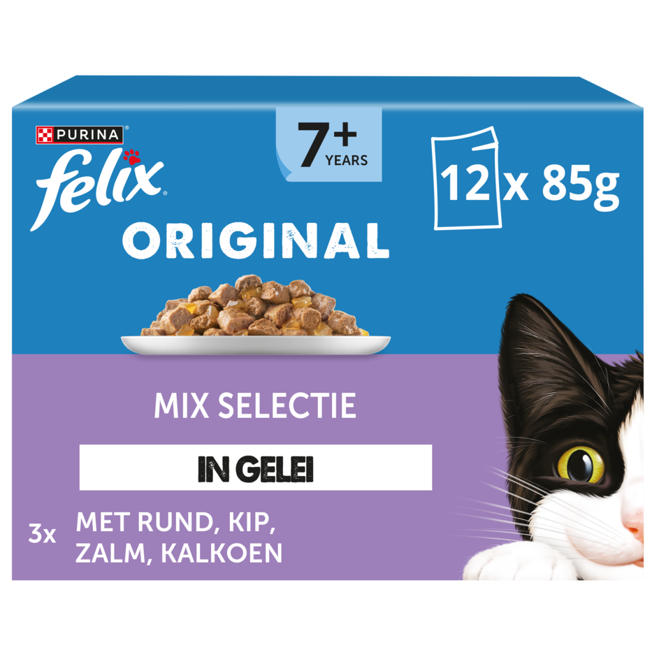 Felix kattenvoer Original Senior Mix MHI