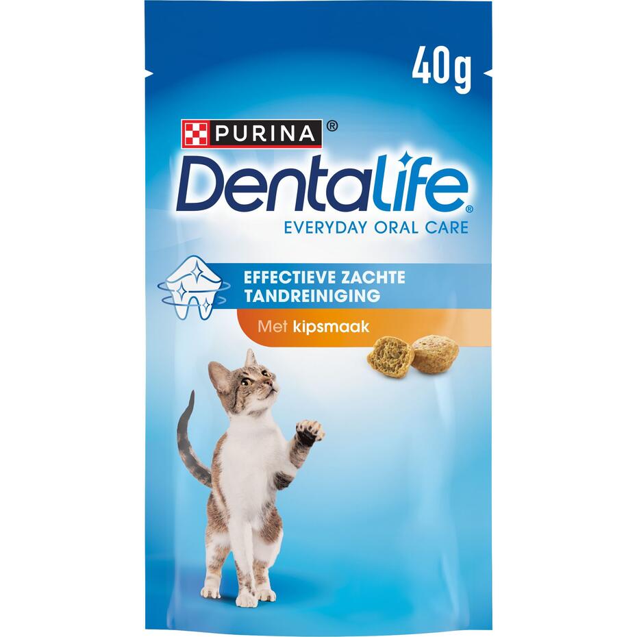 Dentalife kat kip snacks voorzijde