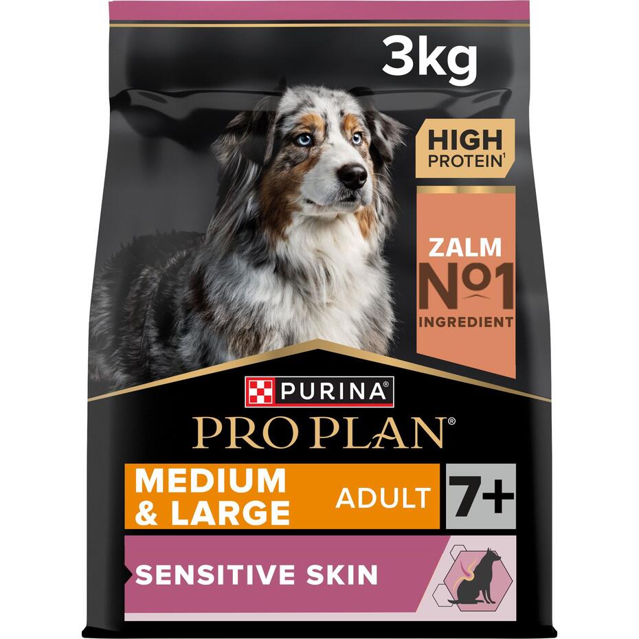 Pro Plan hondenvoer senior gevoelige huid zalm MHI