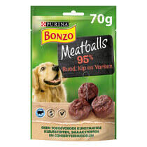 Bonzo Meatballs honden snack MHI