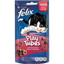 Felix Playtubes katten snacks Kalkoen voorzijde