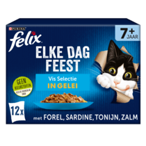 Felix kattenvoer Elke Dag Feest Senior Vis