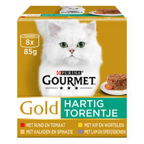 Gourmet Gold kattenvoer hartig torentje vis vlees MHI