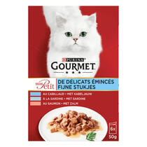 Gourmet kattenvoer Mon Petit kabeljauw vooraanzicht
