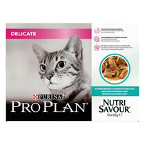 PRO PLAN kattenvoer delicate nutrisavour zeevis vooraanzicht