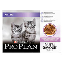 PRO PLAN kattenvoer kitten nutrisavour kalkoen vooraanzicht