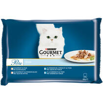 Gourmet Perle Duo kattenvoer vis saus voorzijde