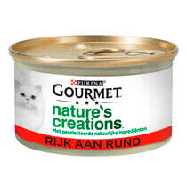 Gourmet kattenvoer natures creations rund MHI