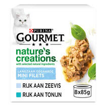 Gourmet kattenvoer natures creations zeevis MHI