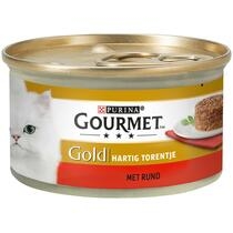 Gourmet Gold Hartig Torentje met Rund kattenvoer nat MHI