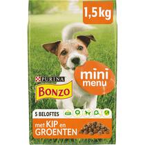 Bonzo hondenvoer Mini Menu Kip vooraanzicht
