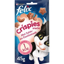 Felix Crispies katten snacks Zalm MHI