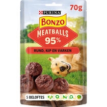 Bonzo Meatballs honden snack MHI