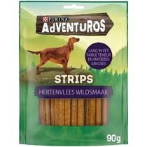 ADVENTUROS Hondensnacks Strips Rijk aan Hert