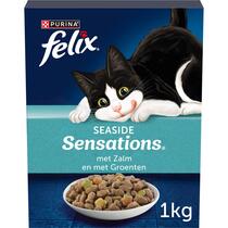 FELIX® Seaside Sensations met Zalm en Groenten kattenvoer