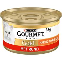 GOURMET™ Gold Hartig Torentje met Rund kattenvoer nat