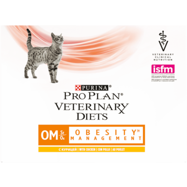 PPVD OM St/Ox Obesity Management natvoer kip kattenvoer MHI