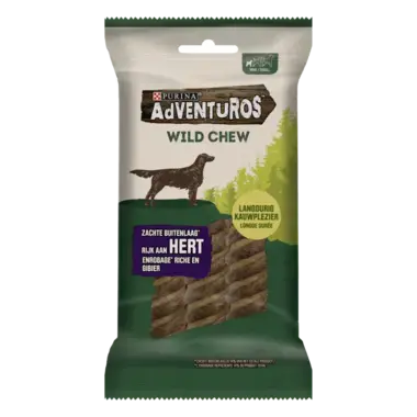 Adventuros Wild Chew Hert small voorzijde verpakking